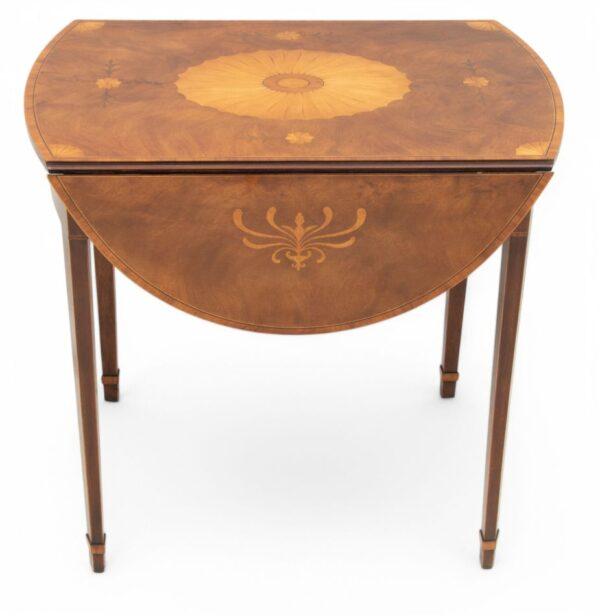 Baker Furniture Co Mahogany Georgian Style Pembroke Table H 26.5" W 18" L 28"