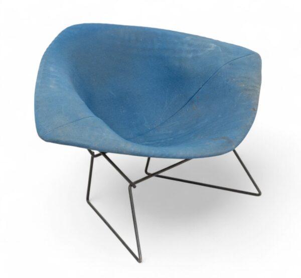 Harry Bertoia (Italian/American) for Knoll (American) Diamond Chair, Full Cover, Third Quarter 20th C., H 27" W 45" Depth 35"