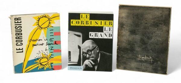 Collection of Book on Design, Corbusier, Friedlander, 3 PCS