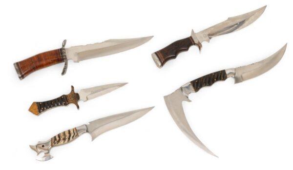 Impact Custom Knives Handcrafted Modern Knives 5 PCS
